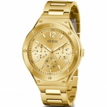 Guess Herren Armbanduhr Multifunktionsuhr Scope gold 44 mm GW0454G2 Guess Herren Armbanduhr Multifunktionsuhr Scope gold 44 mm GW0454G2