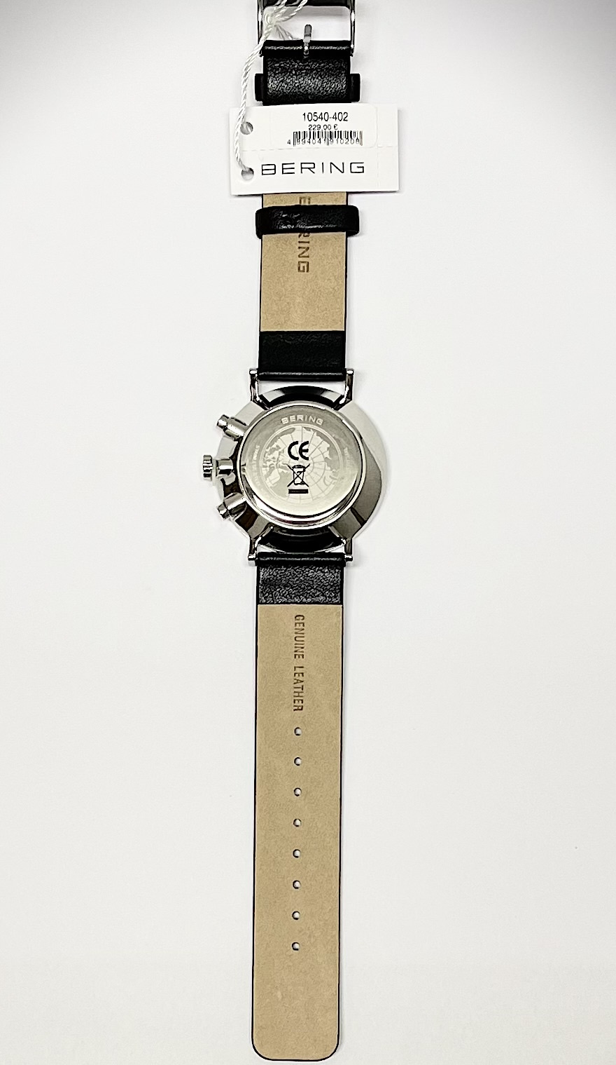 BERING Classic Unisex Uhr in Silber Glänzend mit Saphirglas und Edelstahlgehäuse – Bild 2