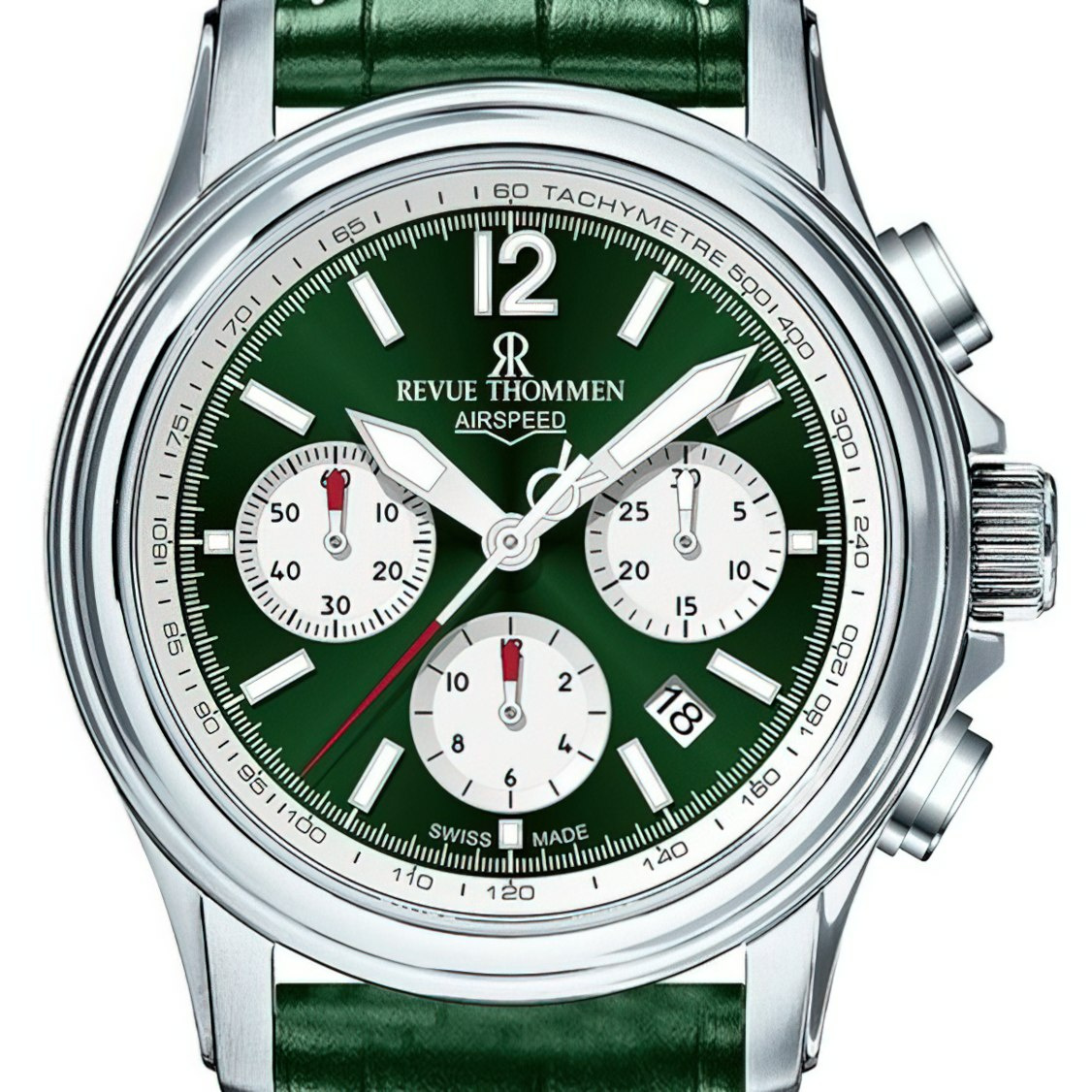 Revue Thommen Automatik Armbanduhr Airspeed 16041.6334 – Bild 2