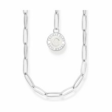 Thomas Sabo Damen Carrier Halskette Gliederkette 45cm Silber X2089-007-21-L45 Thomas Sabo Damen Carrier Halskette Gliederkette 45cm Silber X2089-007-21-L45