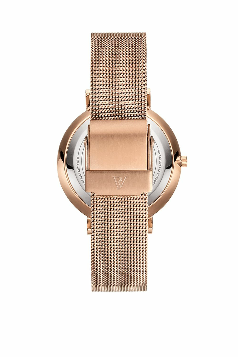 Paul Valentine Damen Armbanduhr ROSE GOLD PINK SEASHELL MESH 32 MM PV32611 Paul Valentine Damen Armbanduhr ROSE GOLD PINK SEASHELL MESH 32 MM PV32611