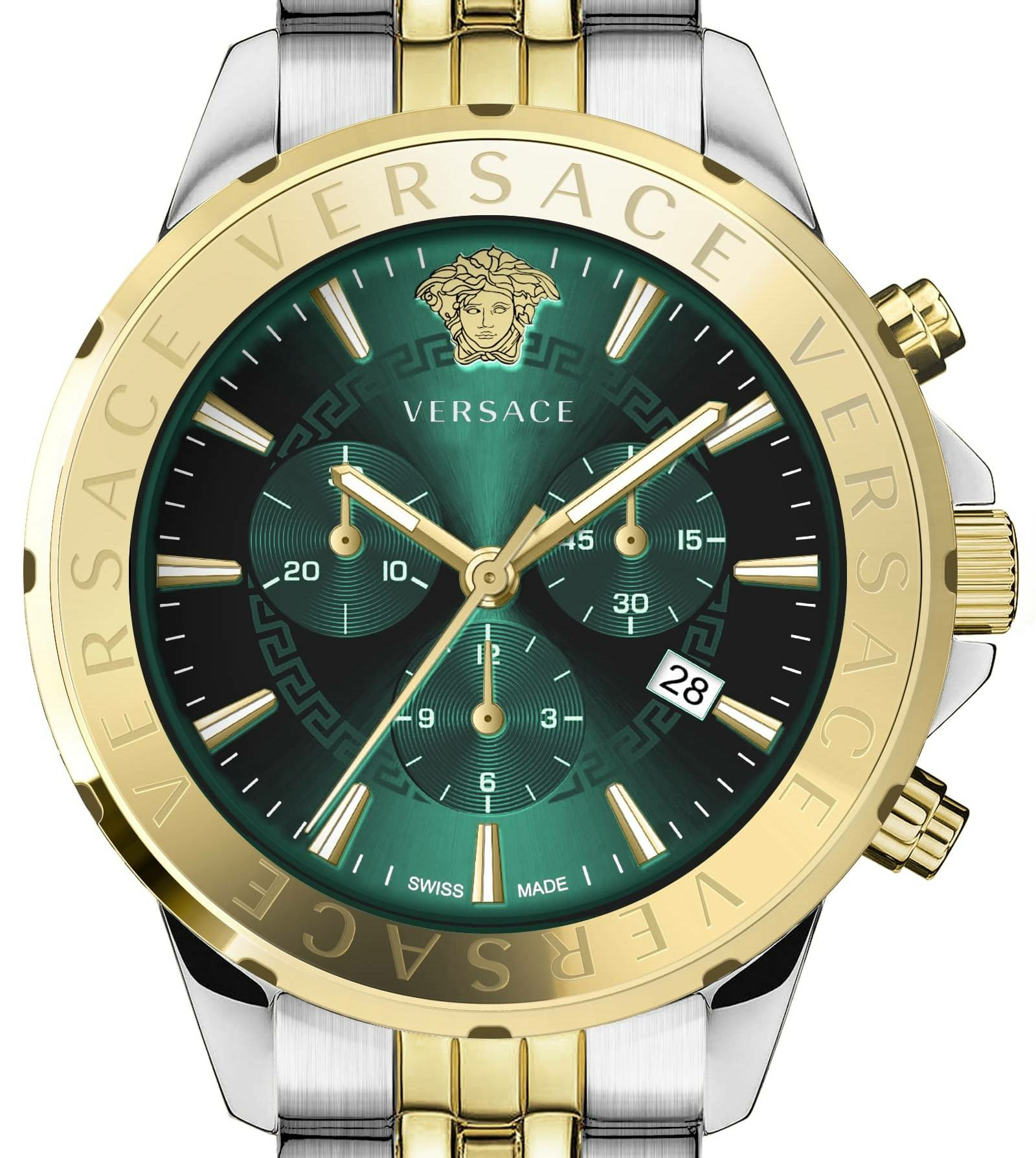 Versace Armbanduhr Herren Chronograph Signature 44mm VEV6020 23 Versace Armbanduhr Herren Chronograph Signature 44mm VEV6020 23