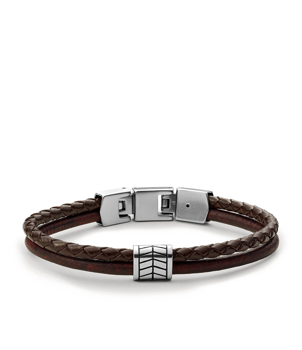 Fossil Herren Armband Vintage Casual JF03847040 – Bild 3