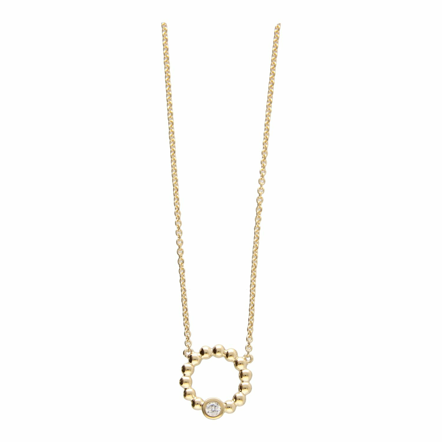 Giloy Bella Luce Damen Halskette mit Diamant 585er Gelbgold EH004604 Giloy Bella Luce Damen Halskette mit Diamant 585er Gelbgold EH004604