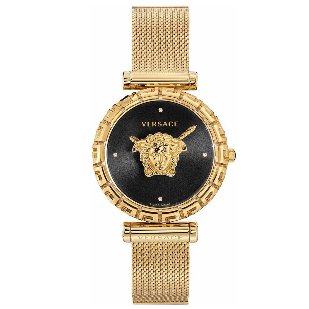 Versace Uhr Damen Palazzo Empire Greca Diamond Gold/Schwarz VEDV01319 – Bild 3