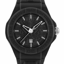 Philipp Plein Unisex Uhr New Fearless PSHDA0124 Schwarz Kunststoff 46 mm Philipp Plein Unisex Uhr New Fearless PSHDA0124 Schwarz Kunststoff 46 mm