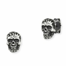 Einzel-Ohrstecker 925/-Sterling Silber Totenkopf 41183806488670 Einzel-Ohrstecker 925/-Sterling Silber Totenkopf 41183806488670
