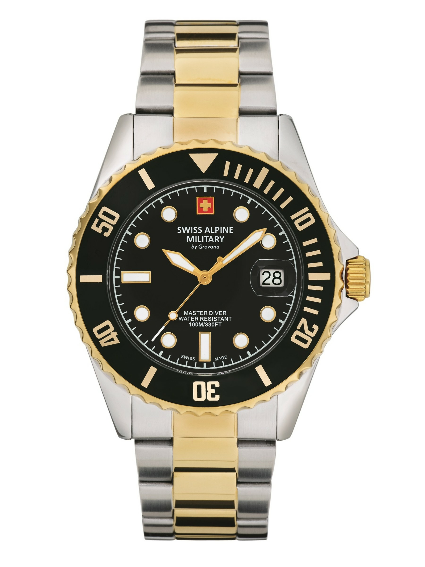 Swiss Alpine Military Herren Armbanduhr Edelstahl 7053.1147 Swiss Alpine Military Herren Armbanduhr Edelstahl 7053.1147