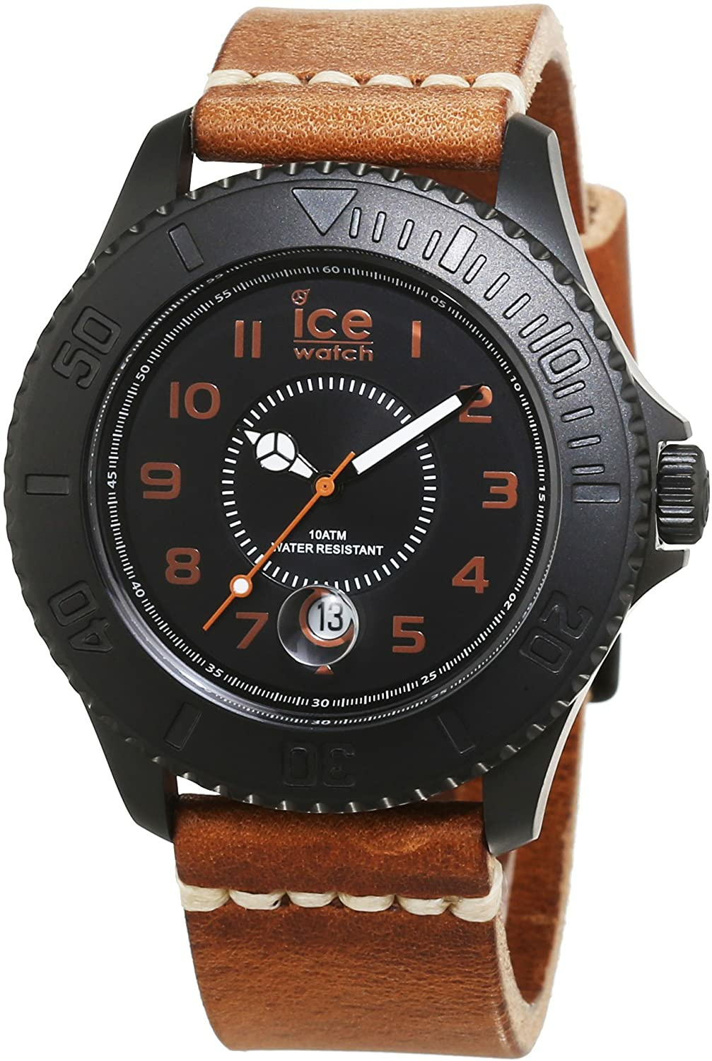 Ice-Watch Herren-Armbanduhr Analog Quarz Leder HE.LBN.BM.B.L.14 Ice-Watch Herren-Armbanduhr Analog Quarz Leder HE.LBN.BM.B.L.14