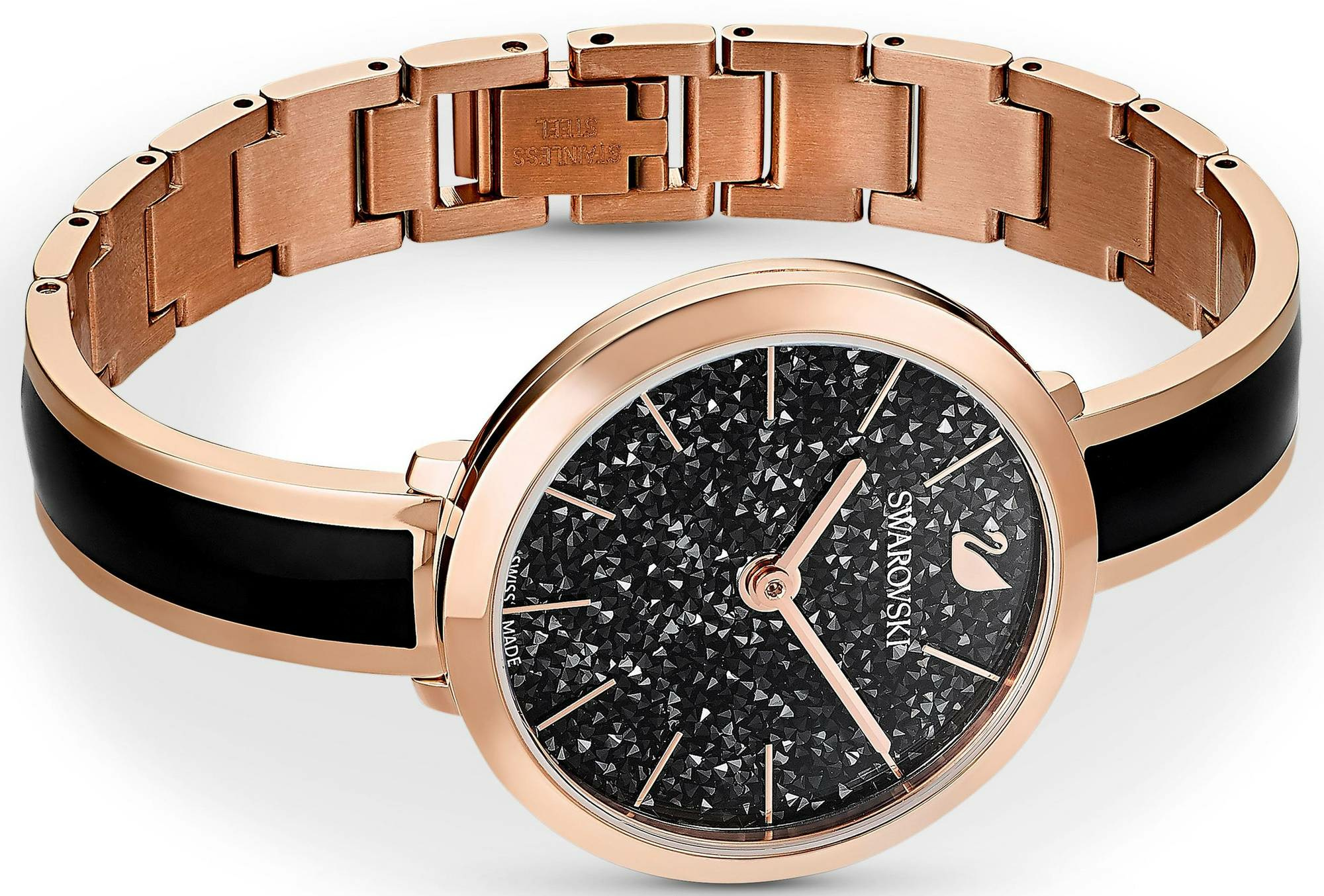 Swarovski Crystalline Delight Uhr, Artikelnummer M5580530 Elegantes Metallarmb... – Bild 3