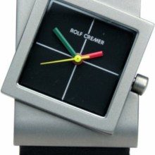 Rolf Cremer Damenuhr Lederband Blau 491815 Rolf Cremer Damenuhr Lederband Blau 491815