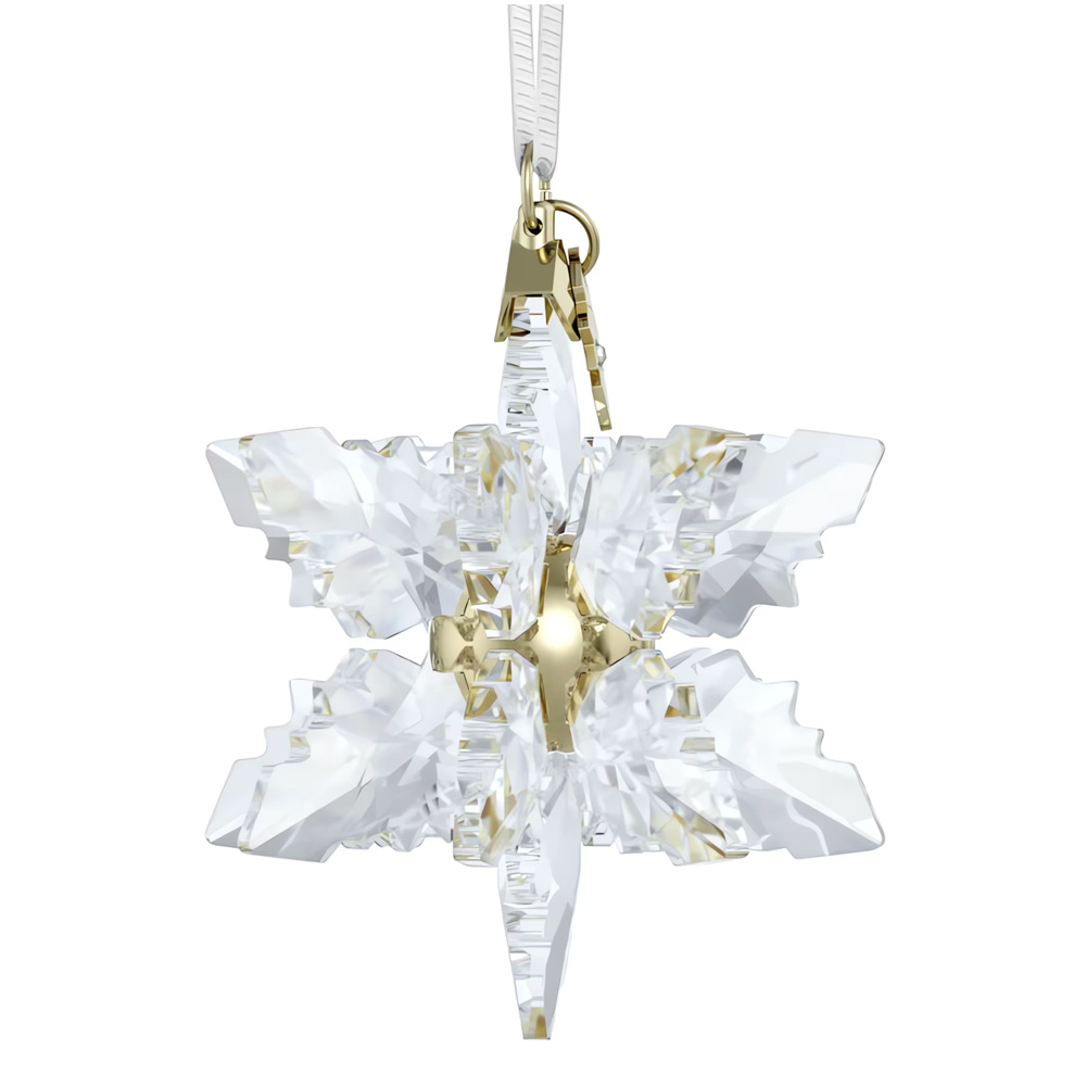 Swarovski Ornament Annual Edition 3D 2024 Transparent/Champagne Gold 5674347 Swarovski Ornament Annual Edition 3D 2024 Transparent/Champagne Gold 5674347