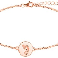 Xenox Silver Damen Armband Baby Fußabdruck XS3489 Xenox Silver Damen Armband Baby Fußabdruck XS3489