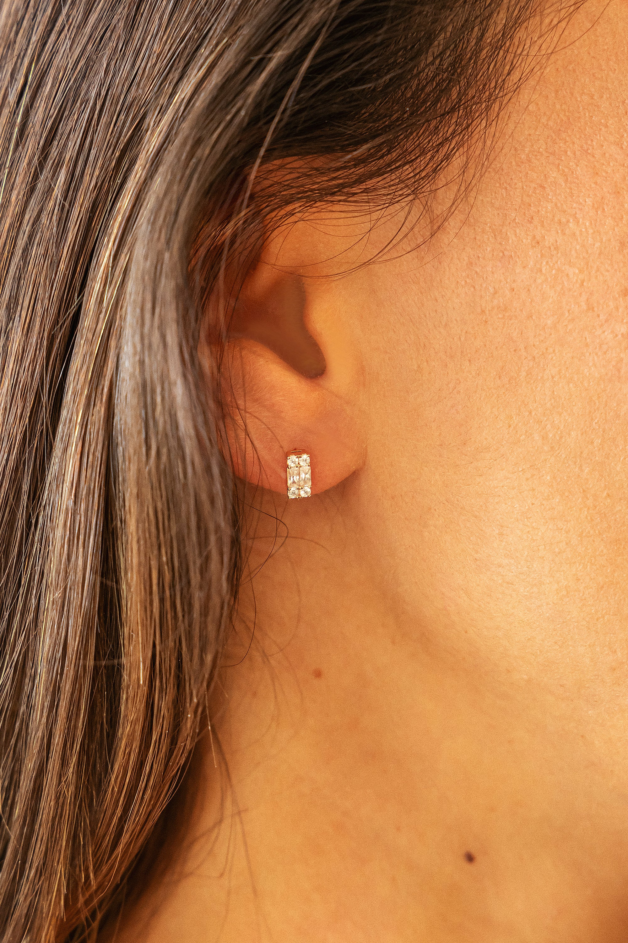 Ohrstecker 925 Sterling Silber rosé vergoldet Zirkonia 41185088274526 Ohrstecker 925 Sterling Silber rosé vergoldet Zirkonia 41185088274526