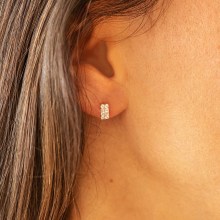 Ohrstecker 925 Sterling Silber rosé vergoldet Zirkonia 41185088274526 Ohrstecker 925 Sterling Silber rosé vergoldet Zirkonia 41185088274526