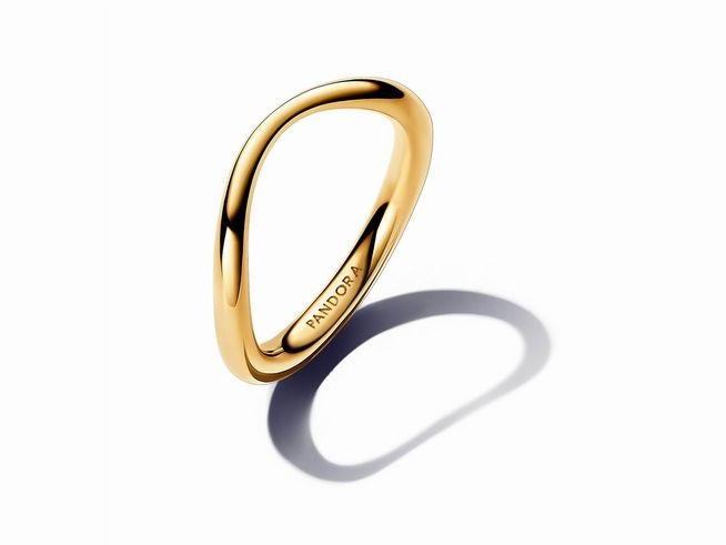 Pandora ESSENCE 163314C00-54 organisch geformter Bandring Pandora ESSENCE 163314C00-54 organisch geformter Bandring