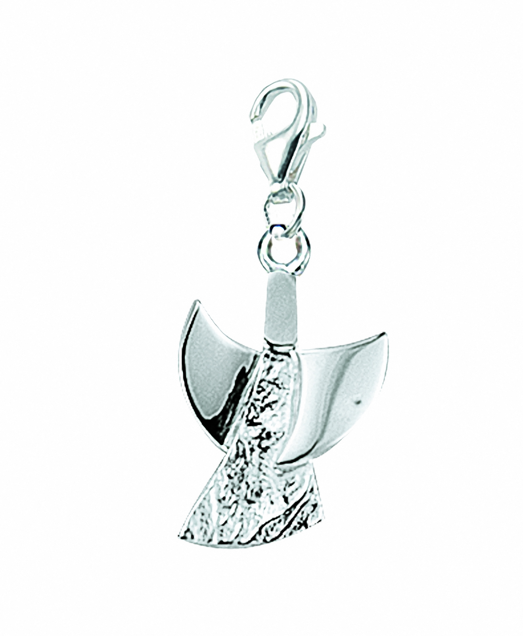 Damen 925 Silber Charms Anhänger Engel – Bild 2