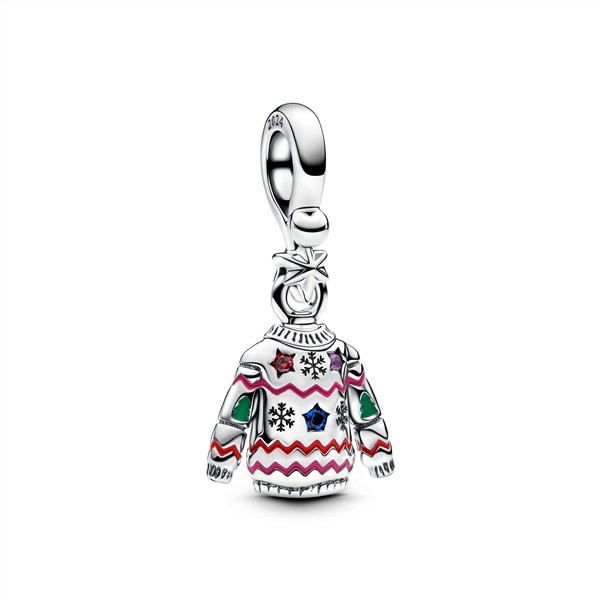 Anhänger christmas jumper dangle zir. enamel – Bild 2