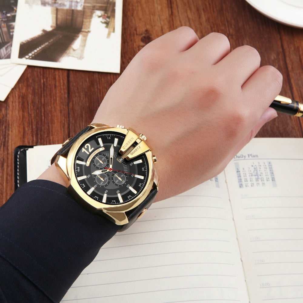 CURREN Men's Quartz Watch - Waterproof, Date Display, Perfect for Business & Cas... – Bild 3