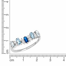 ZEEme Gemstone 925/- Sterling Silber Ring 41679090516062 ZEEme Gemstone 925/- Sterling Silber Ring 41679090516062