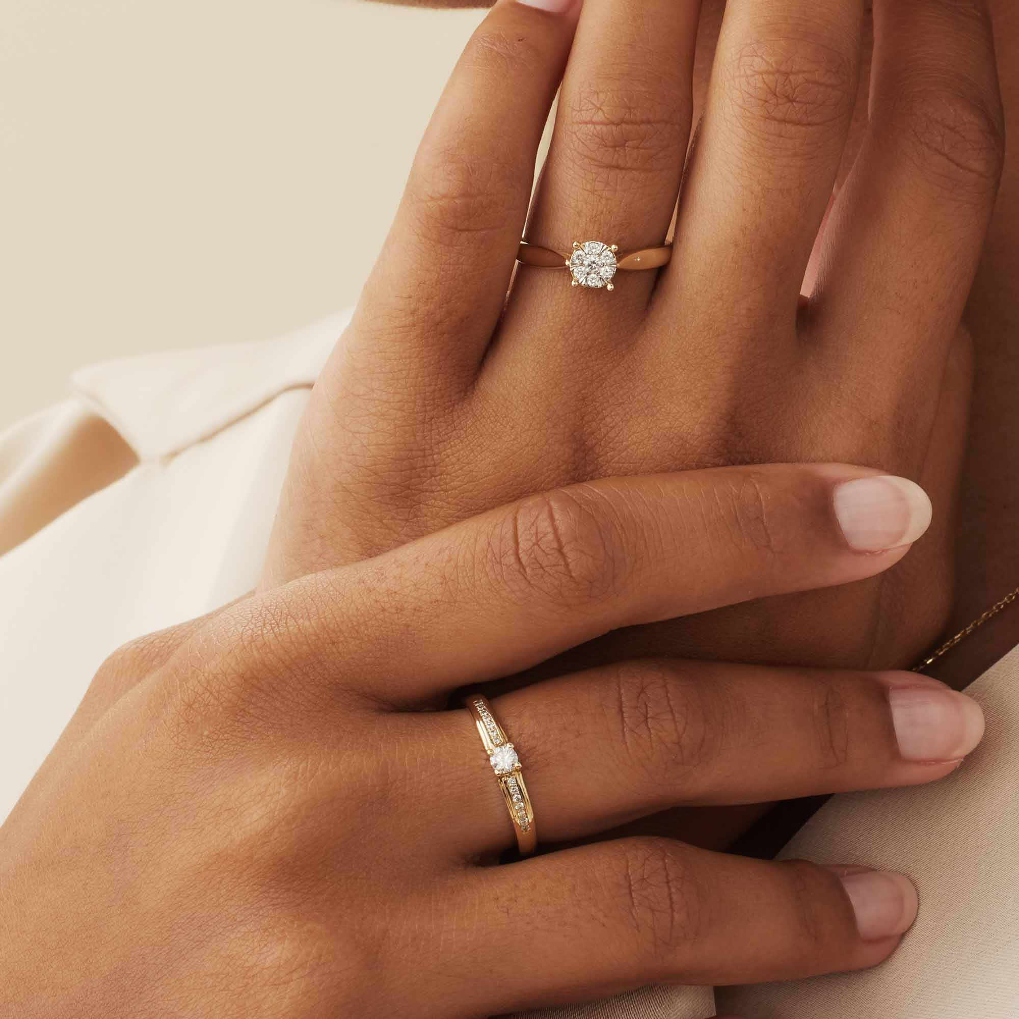 Isabel Bernard Ring Gold IBD330008 – Bild 2