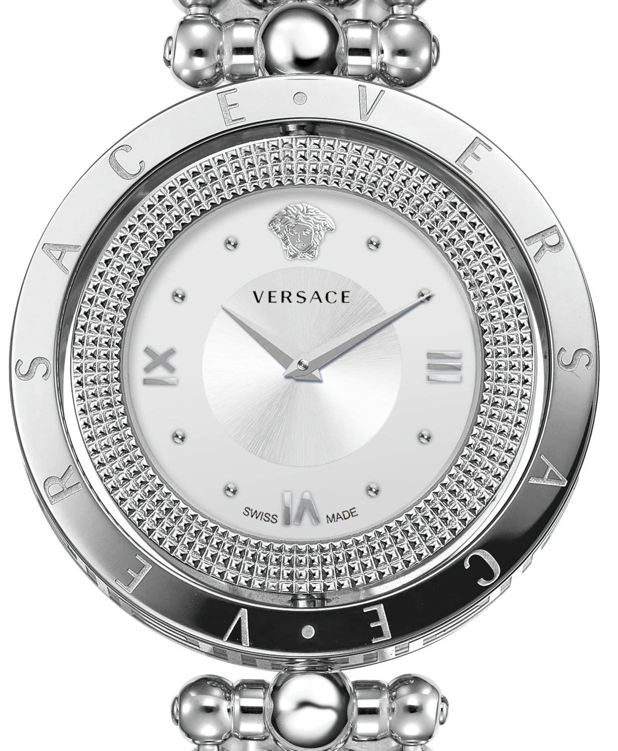 Versace Damen-Armbanduhr Eon Silber VE7901423 – Bild 2