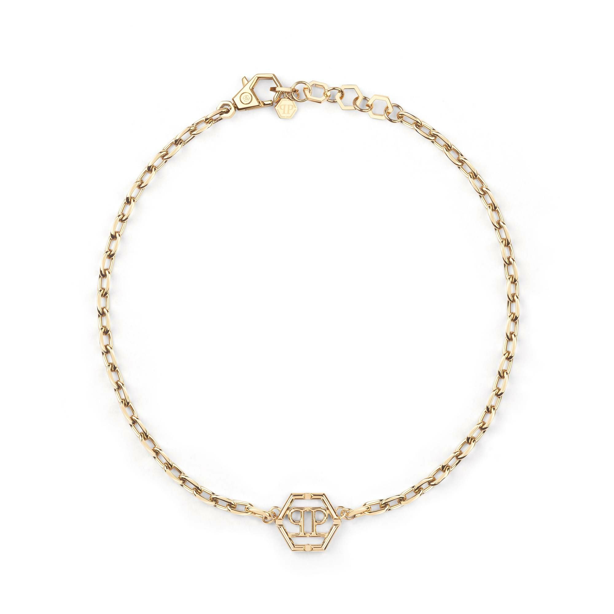 Philipp Plein Damen Halskette Hexagon Philipp Plein Damen Halskette Hexagon