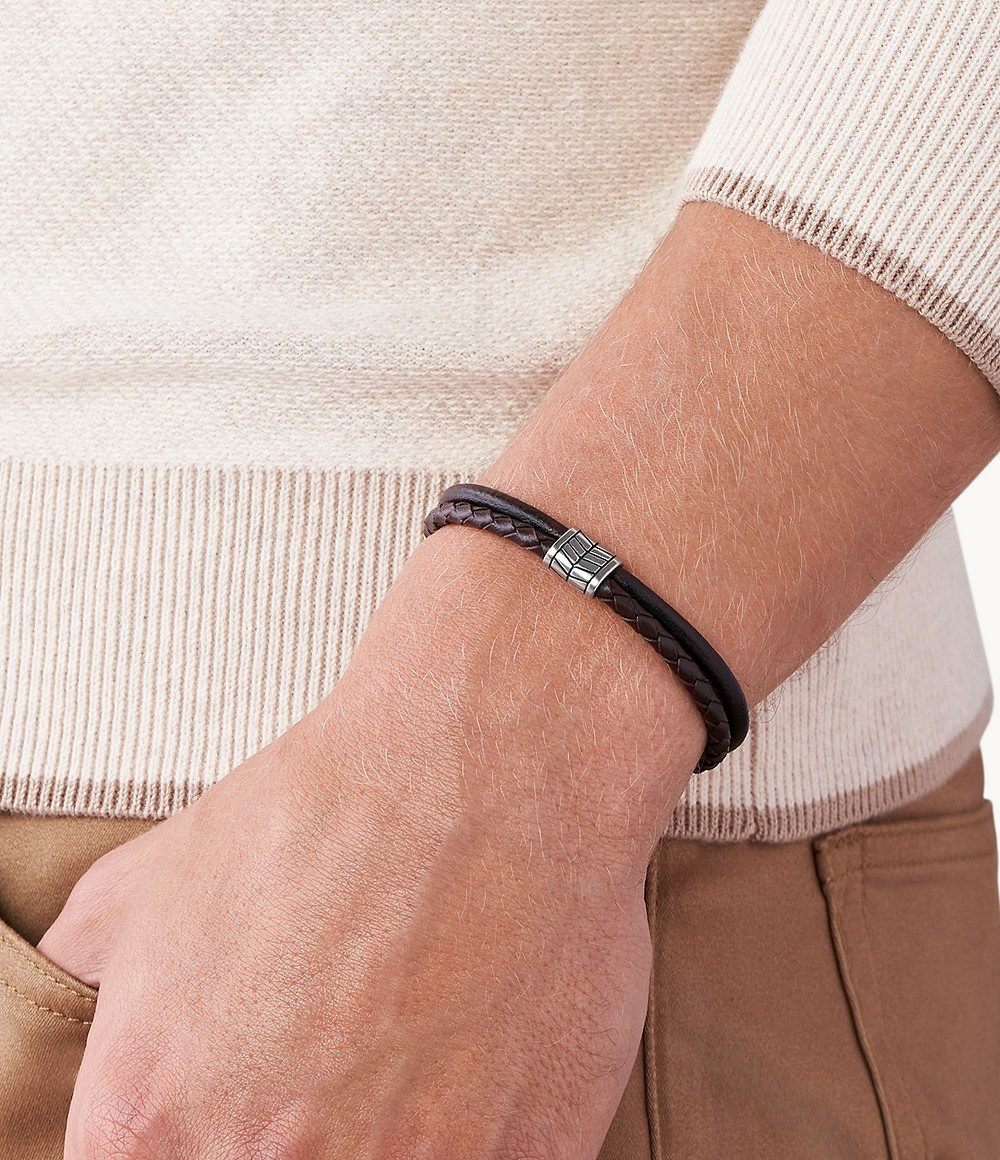 Fossil Herren Armband Vintage Casual JF03847040 – Bild 2