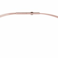 Ernstes Design Damen Halsreif 5-Fach Drahtseil Länge 45cm Rosegold DS5C-RG-45 Ernstes Design Damen Halsreif 5-Fach Drahtseil Länge 45cm Rosegold DS5C-RG-45