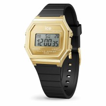 ICE-Watch Digitaluhr Damen ICE digit retro Metal gold mirror Black Gold 022731 ICE-Watch Digitaluhr Damen ICE digit retro Metal gold mirror Black Gold 022731