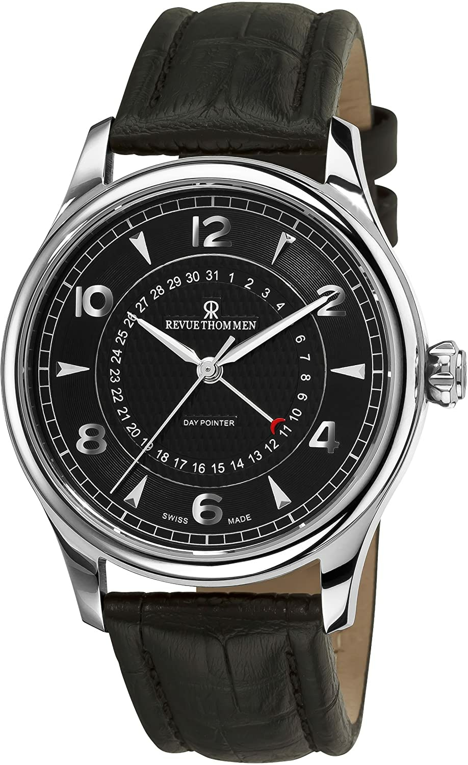 Revue Thommen Herren Armbanduhr Automatik DATE POINTER 10012.2537 Revue Thommen Herren Armbanduhr Automatik DATE POINTER 10012.2537