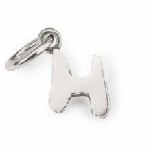 Trollbeads Bead Buchstabe H Silber TAGBE-20277 Trollbeads Bead Buchstabe H Silber TAGBE-20277