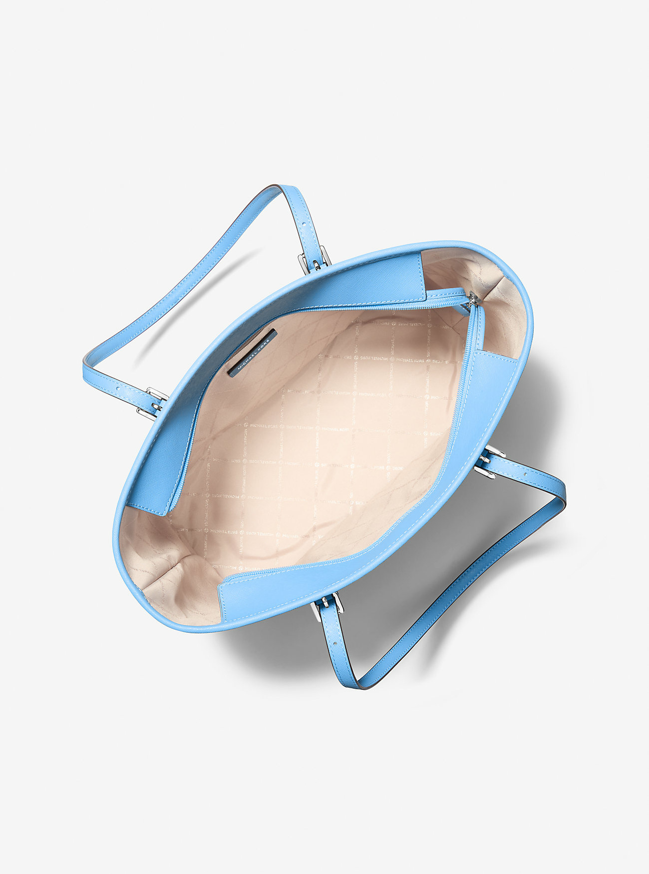 Michael Kors Damen Handtasche Jet Set Travel Tote LIGHT SKY 35T0STVL9L – Bild 2