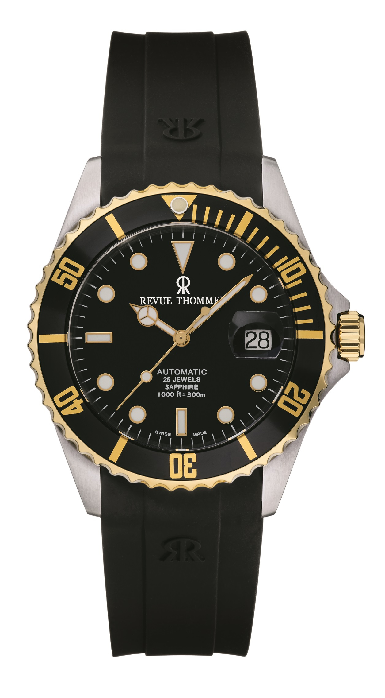 Revue Thommen Herren Armbanduhr Automatic 42 mm Armband Silikon 17571.2847 – Bild 2