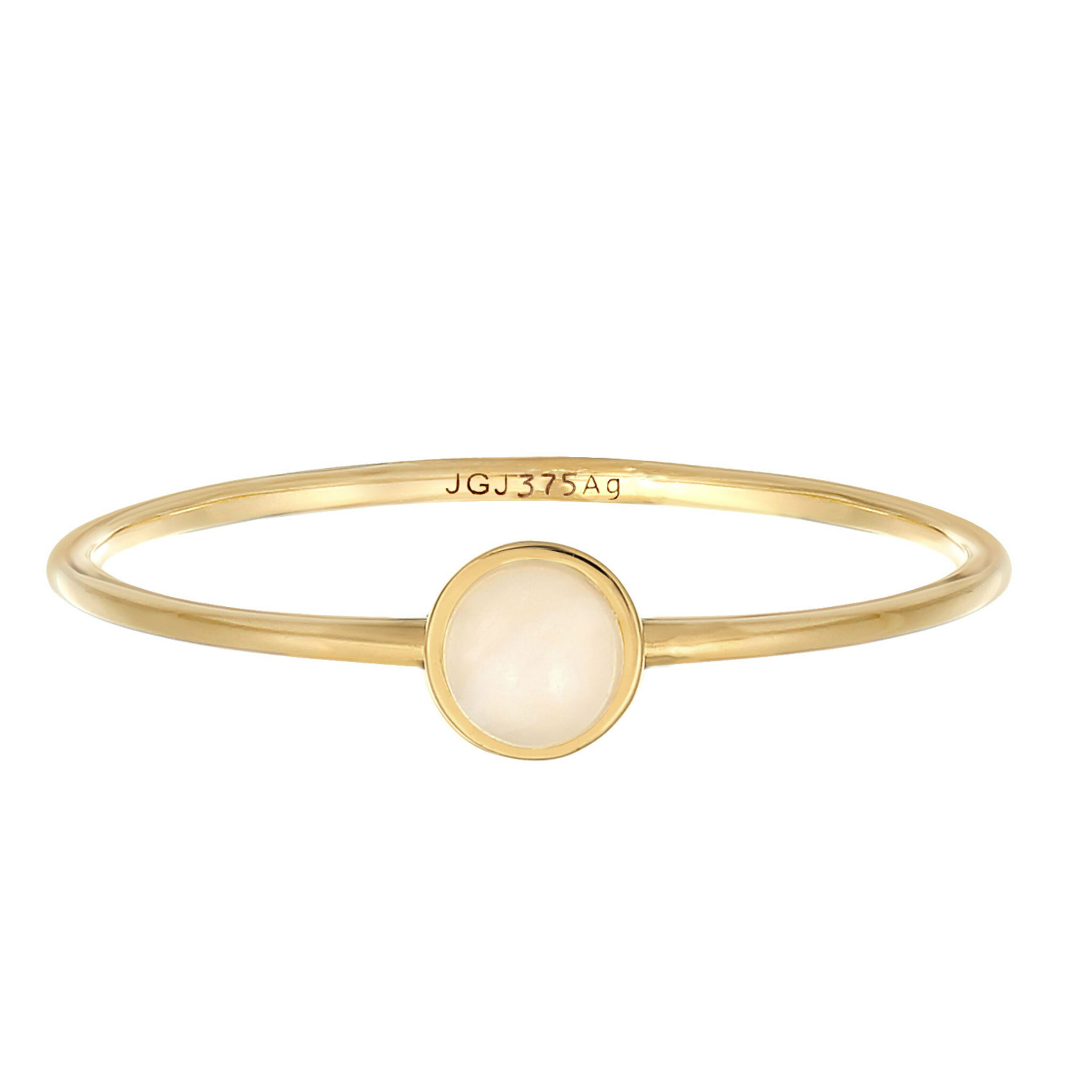 Ring Solitär Rosa Quarz Edelstein 375 Gelbgold Ring Solitär Rosa Quarz Edelstein 375 Gelbgold