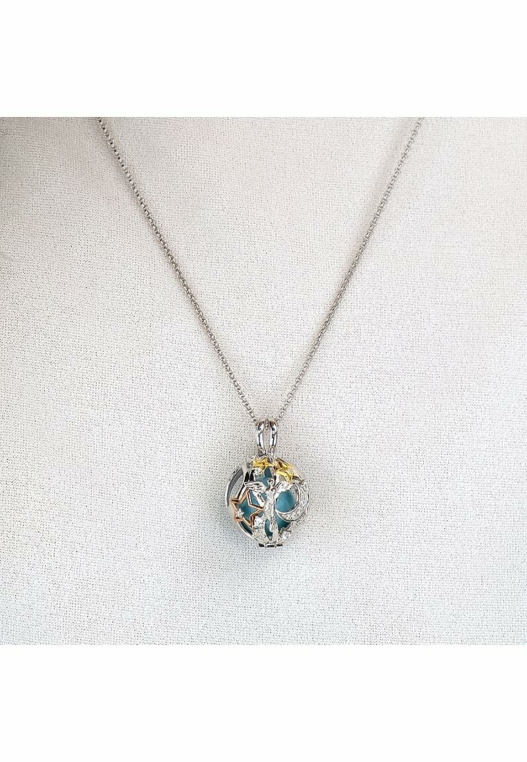 Kette Engelsrufer Heaven m.16 w.s. Zirk | Silber – Bild 3