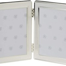 silberkanne Doppelrahmen rechteckig glatt poliert 9,0 x 13,0cm versilbert silberkanne Doppelrahmen rechteckig glatt poliert 9,0 x 13,0cm versilbert