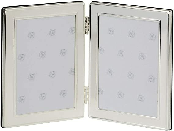 silberkanne Doppelrahmen rechteckig glatt poliert 9,0 x 13,0cm versilbert silberkanne Doppelrahmen rechteckig glatt poliert 9,0 x 13,0cm versilbert