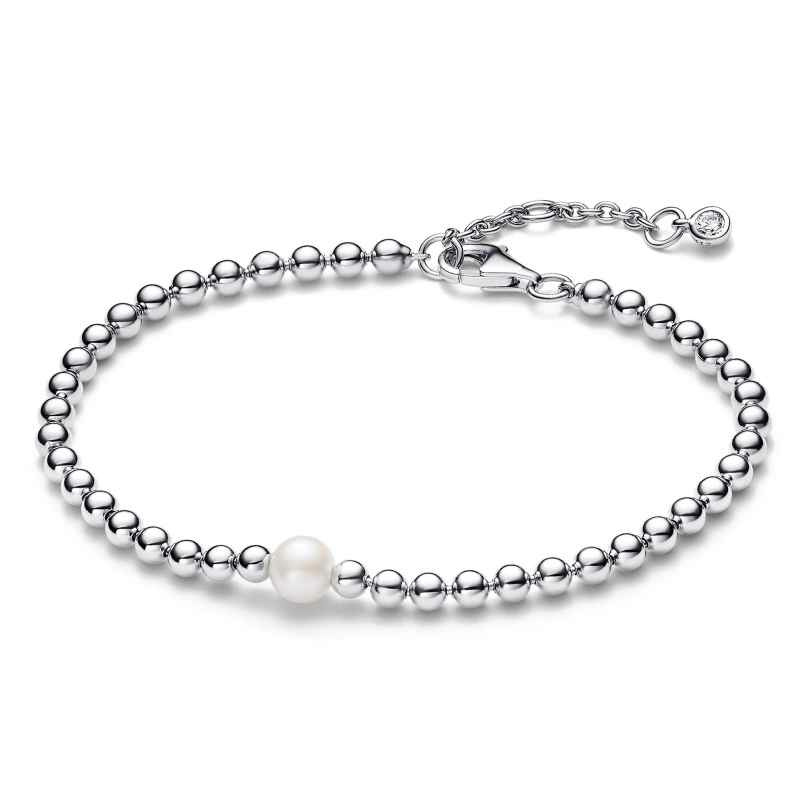 Pandora Damen Perlen-Armband 16cm Silber 593173C01-16 Pandora Damen Perlen-Armband 16cm Silber 593173C01-16