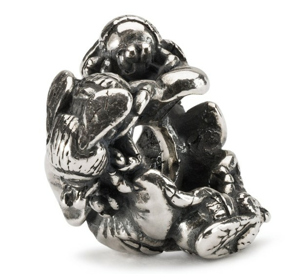 Trollbeads Damen Anhänger Charm Summende Biene Silber TAGBE-40122 Trollbeads Damen Anhänger Charm Summende Biene Silber TAGBE-40122