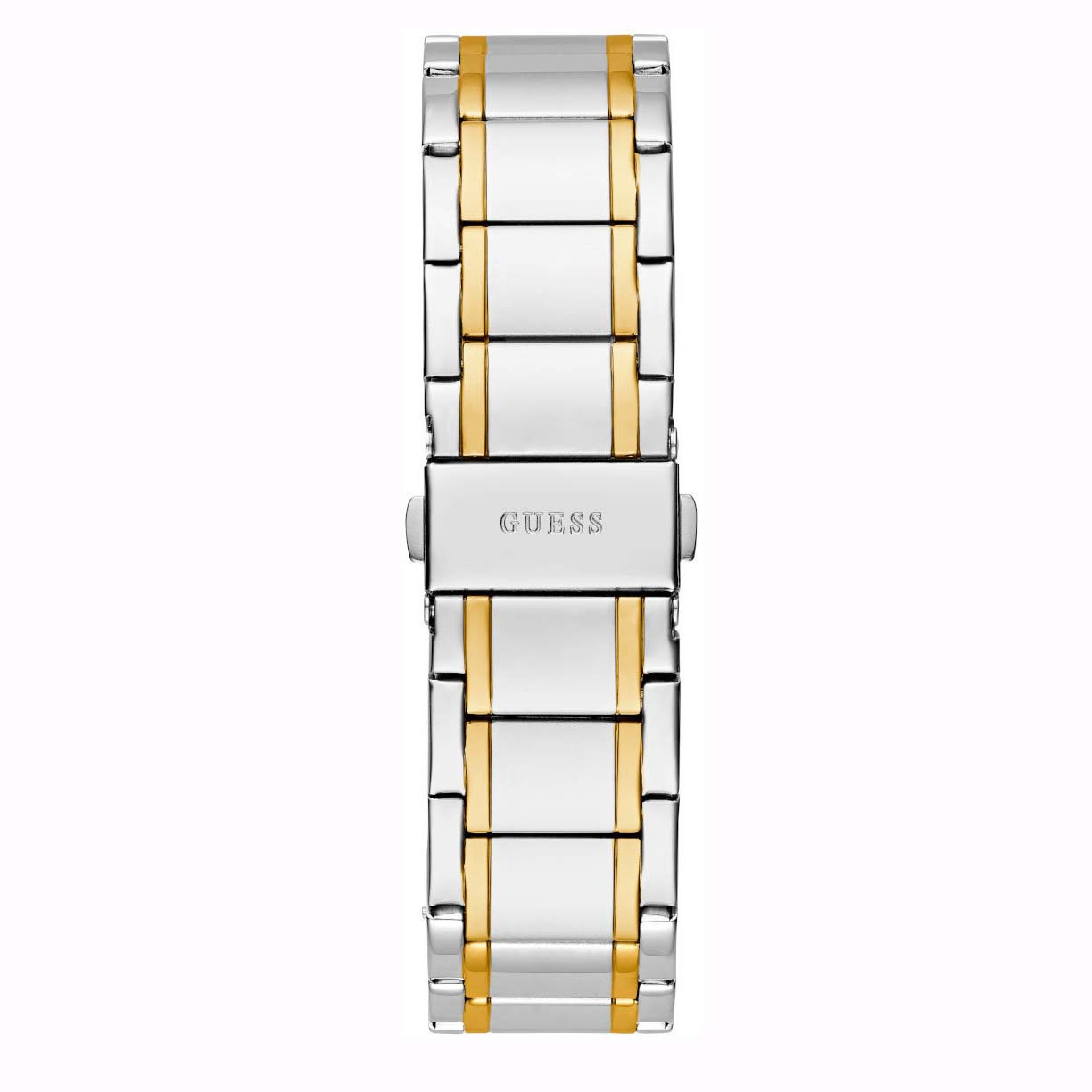 Guess Herren Armbanduhr Dex 44 mm silber, gold GW0626G4 – Bild 3