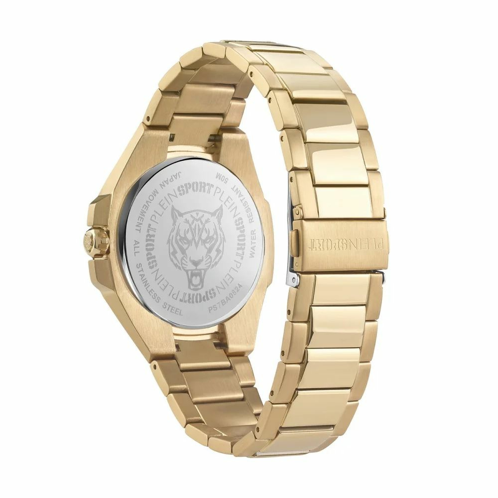 Plein Sport Uhr Herren TIGERMASTER PS7BA0824 Gold / Schwarz – Bild 3