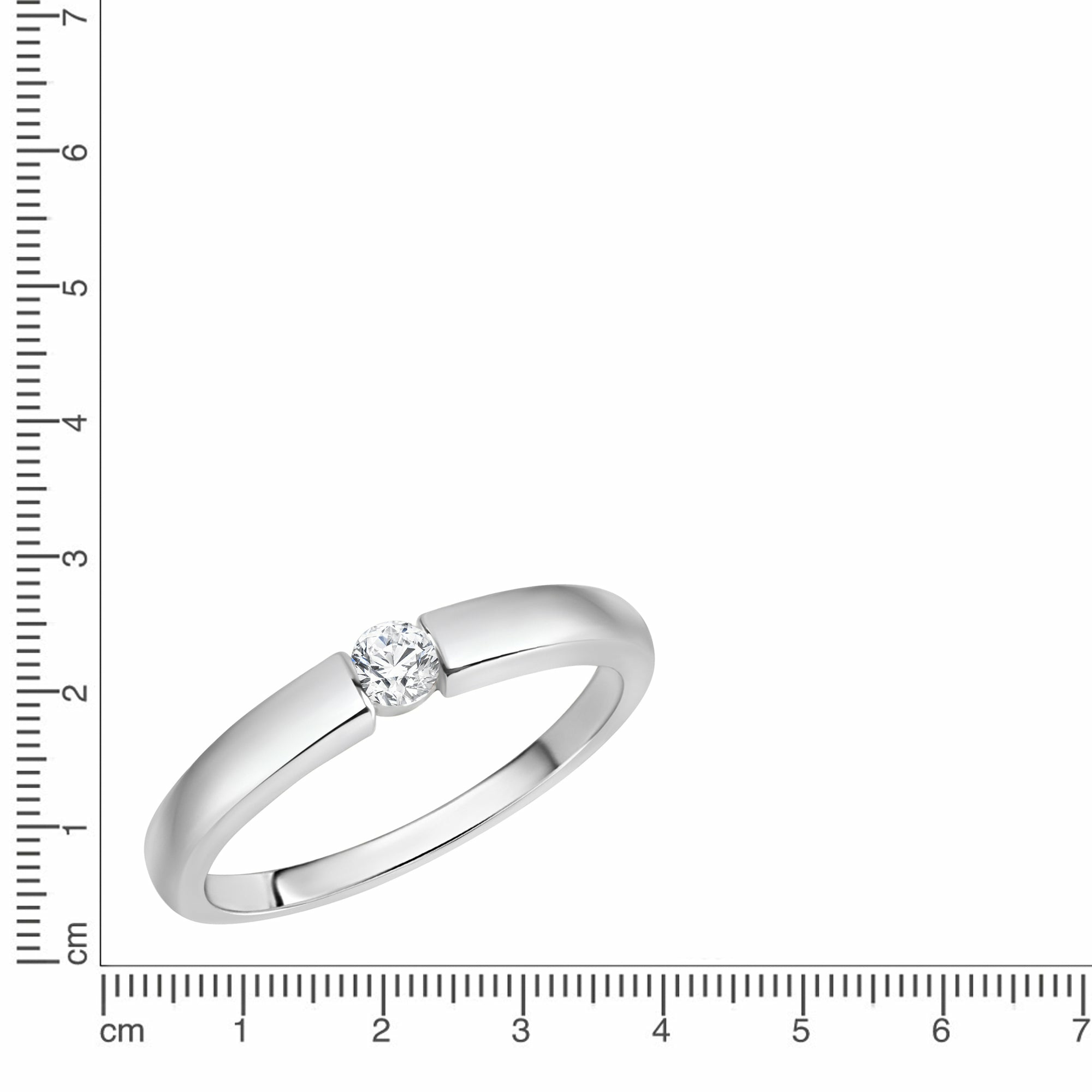 ZEEme Silver Silber 925 rhodiniert mit Zirkonia weiß Ring 41675919786078 ZEEme Silver Silber 925 rhodiniert mit Zirkonia weiß Ring 41675919786078
