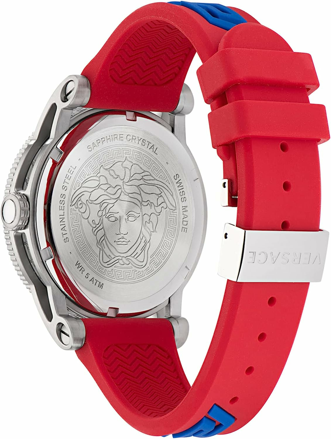 Versace V-Palazzo Herren-Uhren VE2V00622, Silber – Bild 3