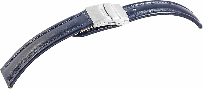 Lederband blau – Bild 2