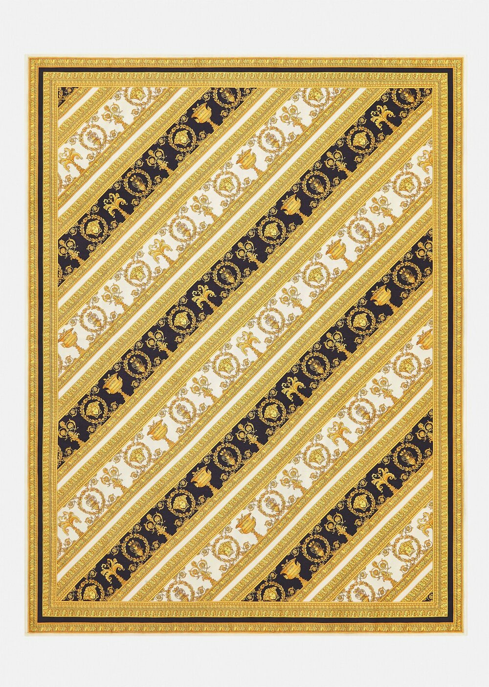 Versace Decke Wohndecke I Love Baroque schwarz gold – Bild 3