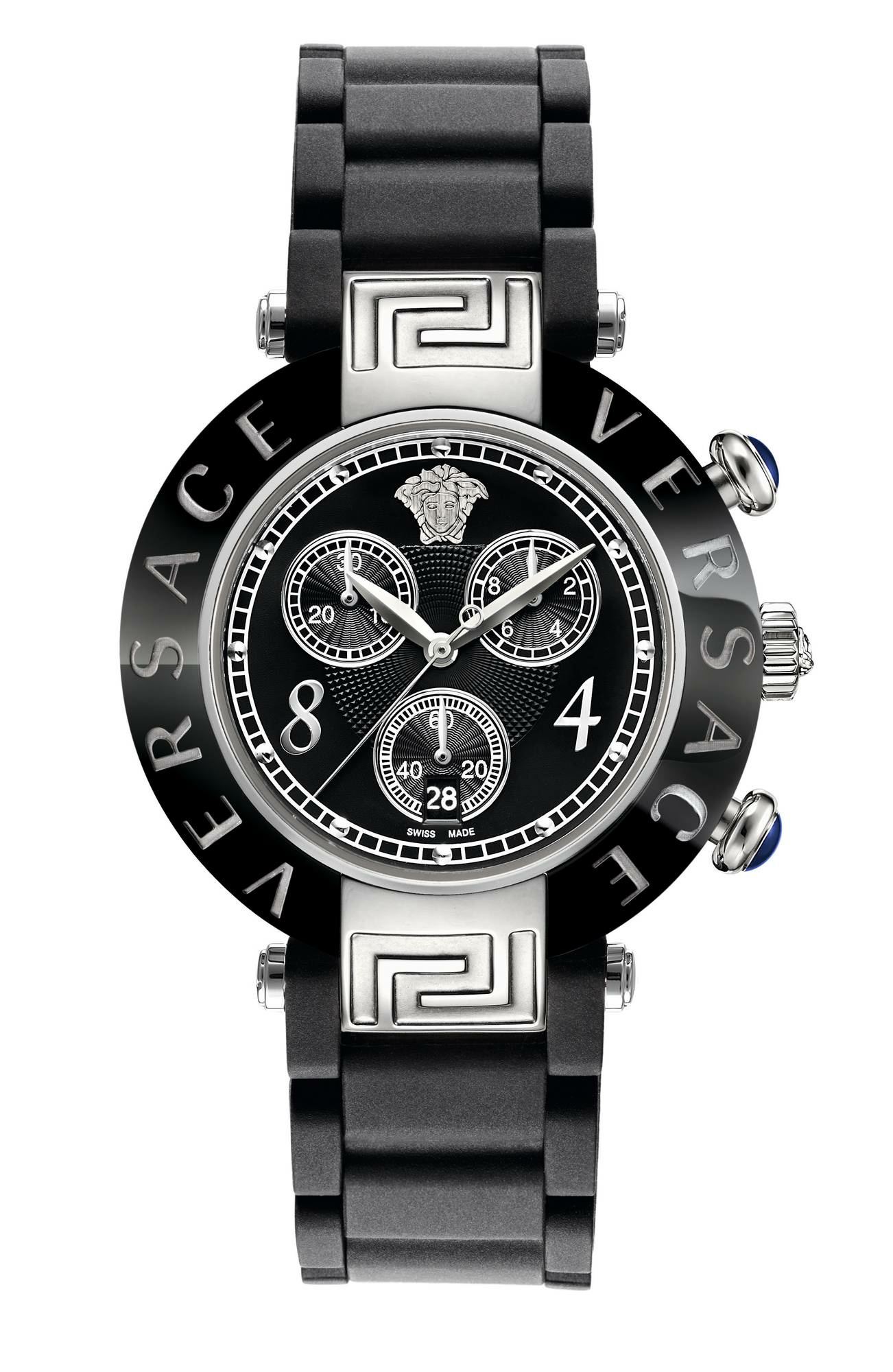 Versace Damen Armbanduhr Reve Ceramic Chrono – Bild 2