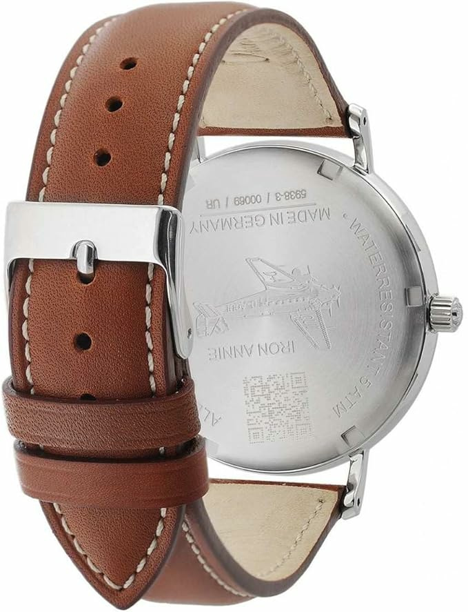 Iron Annie Herrenuhr Analoguhr Classic mit Lederband Braun 5938-3 Iron Annie Herrenuhr Analoguhr Classic mit Lederband Braun 5938-3