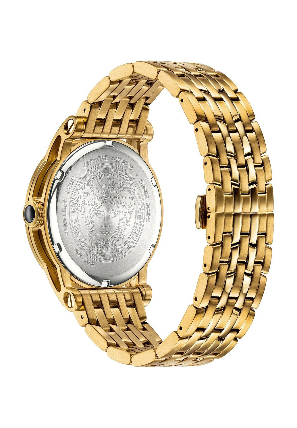 Versace Palazzo Empire Schweizer Herrenuhr Gold Stahl 43mm VERD008 19 – Bild 2