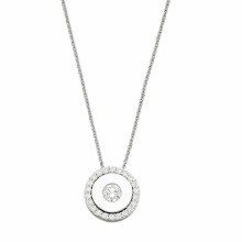 Elaine Damen Anhänger Firenze 14ct. Weißgold 75036760P/3 Elaine Damen Anhänger Firenze 14ct. Weißgold 75036760P/3